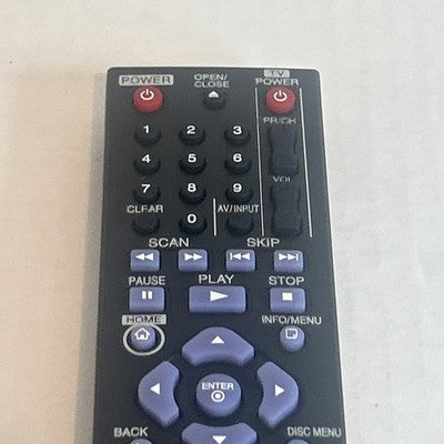 LG AKB73615801 Remote Control BluRay Disc Player BP125 BP20 BP32 BP15 TESTED