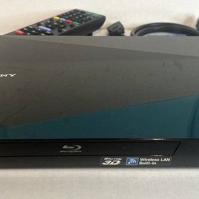 Sony BDP-BX510 BluRay DVD Player WiFi 3D w/ HDMI Remote Control Bundle TESTED