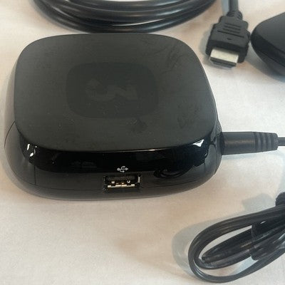 Roku 3 Media Stream 4200X 3rd Gen w/ HDMI Cable Power Cord Remote Bundle TESTED