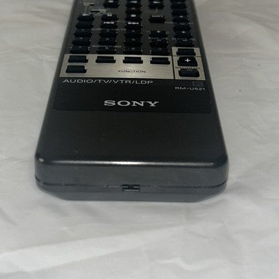 Sony RM-U521 Remote Control Original OEM Audio TV VTR LDP Sony TA-AV531 TESTED