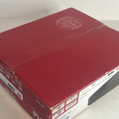 LG BP340 BluRay DVD Player Wi-Fi w/ Remote Control HDMI Cable Bundled Open Box