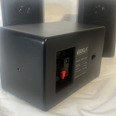 KLH 9706 Home Audio Systems 1 Center Speaker 2 Satellite Speakers