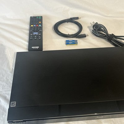Sony BDP-S360 Blu-Ray DVD Player w/ Remote HDMI Cable Power Cord TESTED