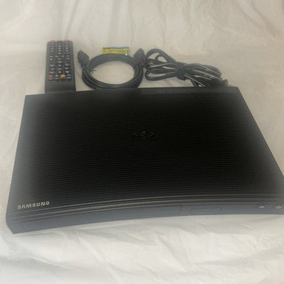 Samsung BD-J5100/ZA Blu-ray DVD Player Streaming w/HDMI Cable Remote TESTED