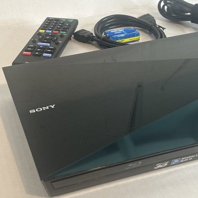 Sony BDP-BX510 BluRay DVD Player WiFi 3D w/ HDMI Remote Control Bundle TESTED