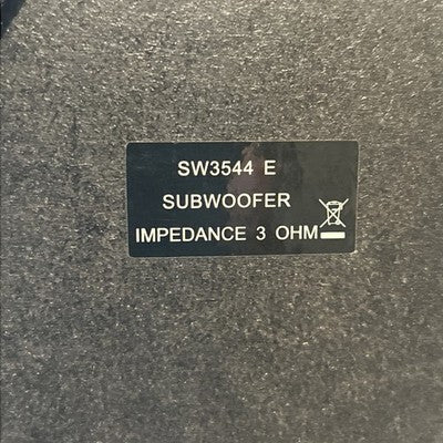 Philips SW3544 E Subwoofer Home Theater Surround Sound AV Subwoofer