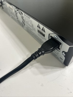 Sharp Aquos BD-HP24U Blu-Ray DVD Player Wired w/ Remote HDMI Power Cord TESTED