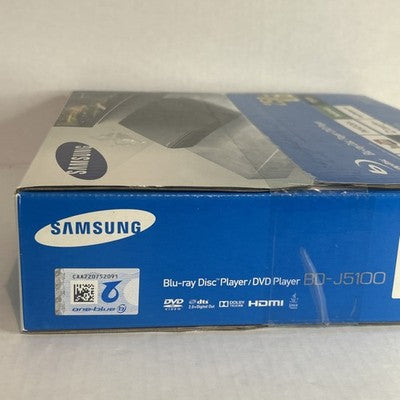 Samsung BD-J5100 Bluray DVD Player Streaming w/ HDMI Remote Bundle Open Box