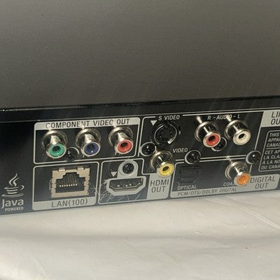 Sony BDP-S350 Blu-Ray DVD Player w/ Remote HDMI Cable TESTED