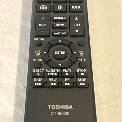 Toshiba CT-90325 Remote Control Universal LCD LED TV DVD Disc Original OEM TESTED