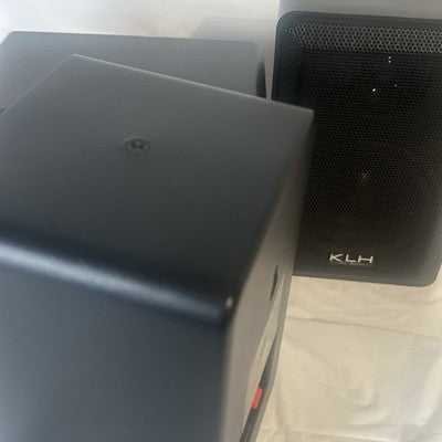 KLH 9706 Home Audio Systems 1 Center Speaker 2 Satellite Speakers