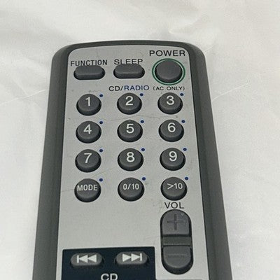 Sony RMT-CS400A Remote Radio Cassette CFDS400 CFDS500 CFDS550 OriginalOEM TESTED