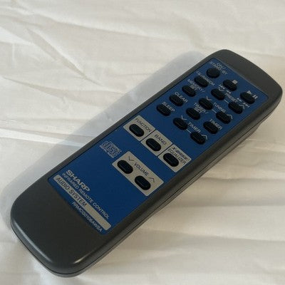 Sharp RRMCG0106AWSA Digital Audio System CD Remote Control TESTED