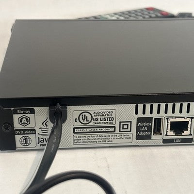 Samsung BD-C5500 BluRay DVD Player w/ Remote Control HDMI Cable Bundle TESTED