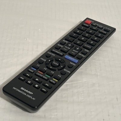 Sharp Information Display RRMCG1019MPPZ  Remote Control PN-HW431 PN-HW501 TESTED