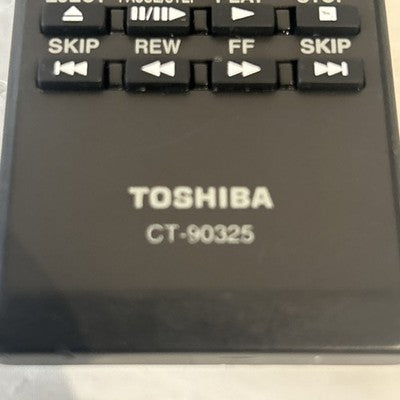 Toshiba CT-90325 Remote Control Universal LCD LED TV DVD Disc Original OEM TESTED