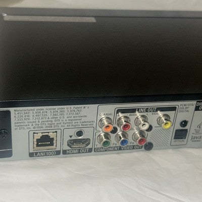 Sony BDP-S360 Blu-Ray DVD Player w/Remote, HDMI Cable Power Cord TESTED