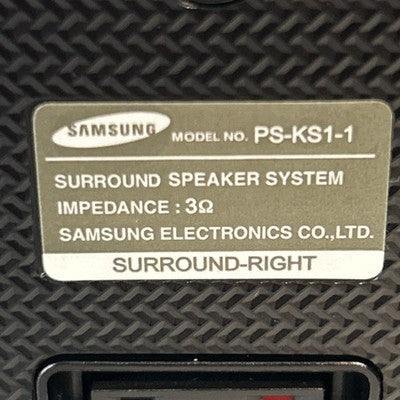 Samsung PS-KS1-1 Surround Satellite Speakers (Left & Right) Pair