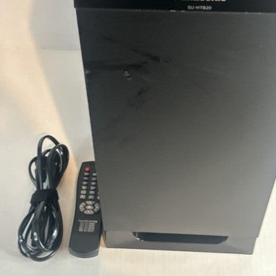 Panasonic SU-HTB20 Home Theater Surround Sound Subwoofer w/ Remote Bundle