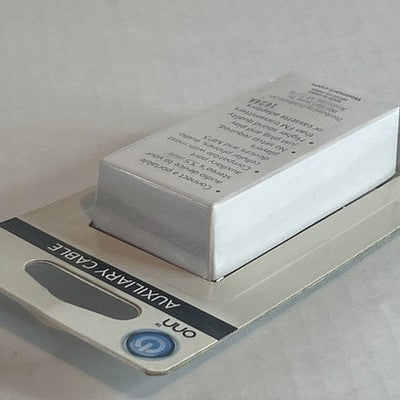 ONN 4FT 3.5mm AUX Auxiliary Cable Car/Home Stereo Headphones Speakers ONA13WI521