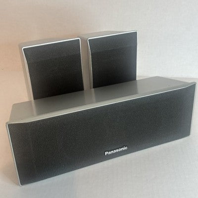 Panasonic SB-PC740 Center Speaker & 2 SB-FS741 Front Speakers Surround Bundle