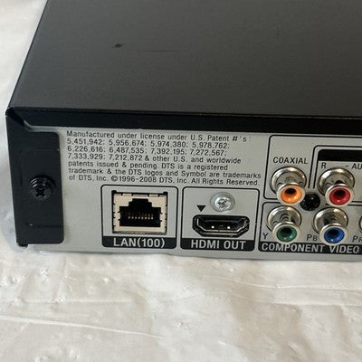 Sony BDP-S360 Blu-Ray DVD Player w/Remote Control HDMI Cable TESTED