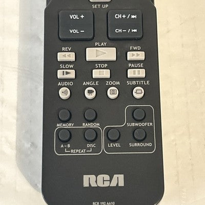 RCA RCR192AA10 Original Remote Control RTD3131 RTD3133 RTD3136 RTD3236 TESTED