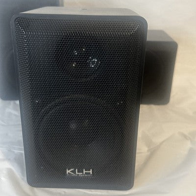 KLH 9706 Home Audio Systems 1 Center Speaker 2 Satellite Speakers