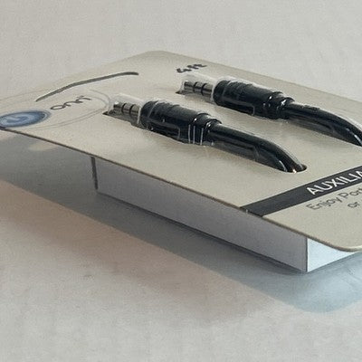 ONN 4FT 3.5mm AUX Auxiliary Cable Car/Home Stereo Headphones Speakers ONA13WI521