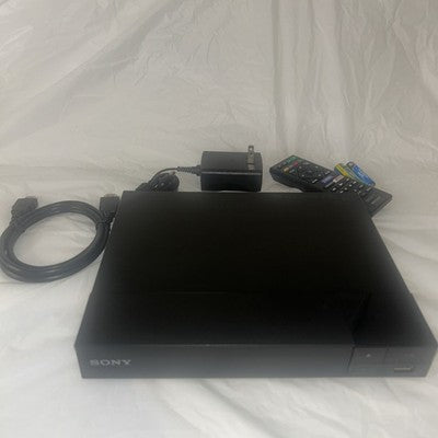 Sony BDP-S1500 Blu-Ray DVD Player w/ Remote Power Cord HDMI Cable TESTED