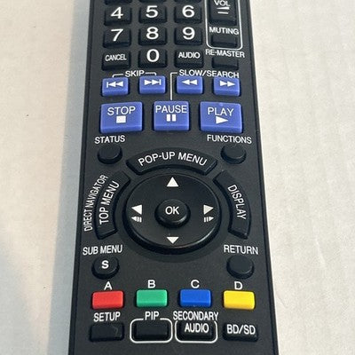Panasonic N2QAYB000184 Remote DMPBD30 DMPBD35 DMPBD50 DMPBD55 Original TESTED