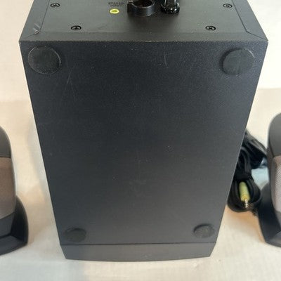 Harmon Kardon HK395 PC Speaker Set Computer Powered Subwoofer 2 Speakers Bundle