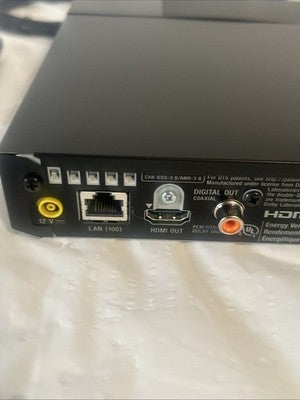 Sony BDP-S3500 Blu-ray DVD Player w/ Power Cord HDMI Cable Remote Control TESTED