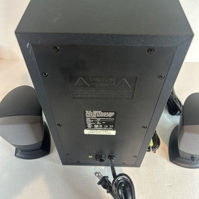 Harmon Kardon HK395 PC Speaker Set Computer Powered Subwoofer 2 Speakers Bundle