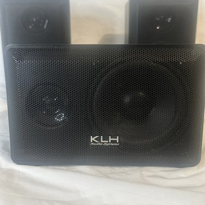KLH 9706 Home Audio Systems 1 Center Speaker 2 Satellite Speakers