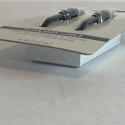 ONN 4FT 3.5mm AUX Auxiliary Cable Car/Home Stereo Headphones Speakers ONA13WI521