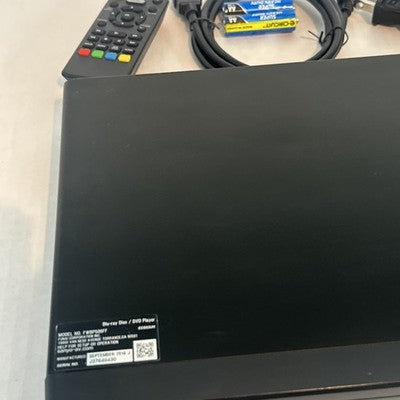 Sanyo FWBP506FF Blu-Ray DVD Player w/ Remote Control HDMI Cable Bundle TESTED