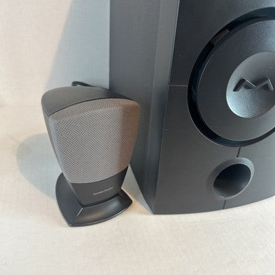 Harmon Kardon HK395 PC Speaker Set Computer Powered Subwoofer 2 Speakers Bundle