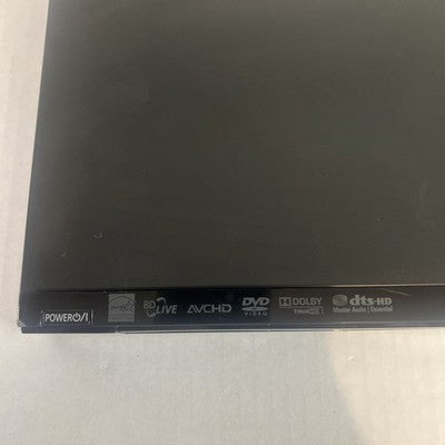 Panasonic DMP-BD75 Blu-ray DVD Player Black w/ Remote and HDMI Cables - TESTED