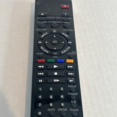 Toshiba SE-R0378 BluRay Remote Control BDX2500 BDX2700 BDX3000 Original TESTED