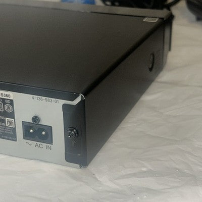 Sony BDP-S360 Blu-Ray DVD Player w/Remote, HDMI Cable Power Cord TESTED