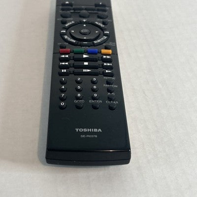 Toshiba SE-R0378 BluRay Remote Control BDX2500 BDX2700 BDX3000 Original TESTED