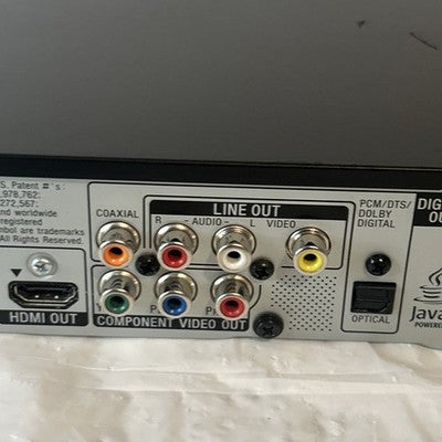 Sony BDP-S360 Blu-Ray DVD Player w/Remote Control HDMI Cable TESTED