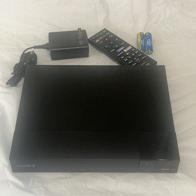Sony BDP-S1500 Blu-Ray DVD Player w/ Remote Power Cord HDMI Cable TESTED