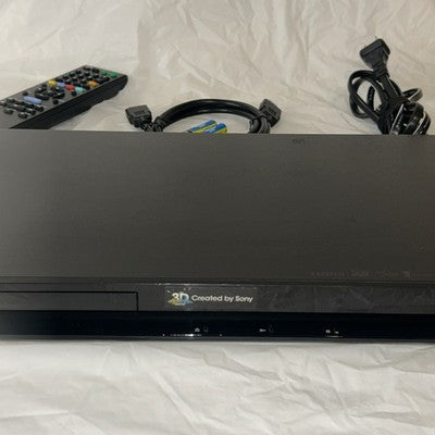 Sony BDP-S470 Blu-Ray DVD Player 3D w/ Remote HDMI Cable Power Cord TESTED