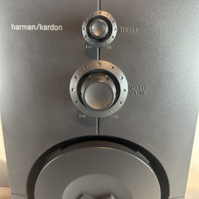 Harmon Kardon HK395 PC Speaker Set Computer Powered Subwoofer 2 Speakers Bundle