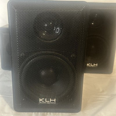 KLH 9706 Home Audio Systems 1 Center Speaker 2 Satellite Speakers