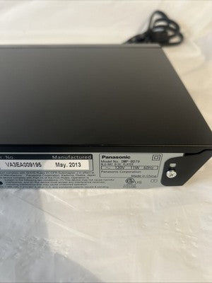 Panasonic DMP-BD79 Blu-Ray DVD Player w/ Remote HDMI Cable Power Cord TESTED