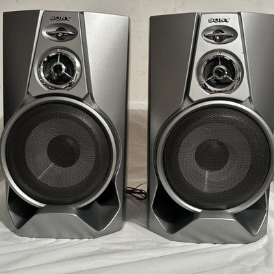 Sony SS-M100 3 Way Bass Reflex Speaker System Front Speakers MHC‑M100