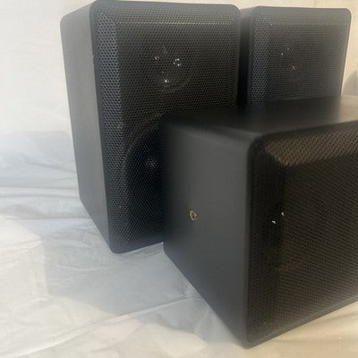 KLH 9706 Home Audio Systems 1 Center Speaker 2 Satellite Speakers